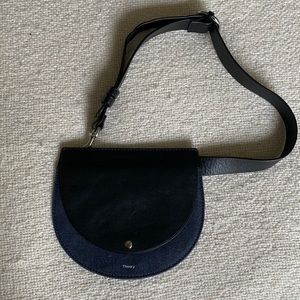 Theory navy belt bag
